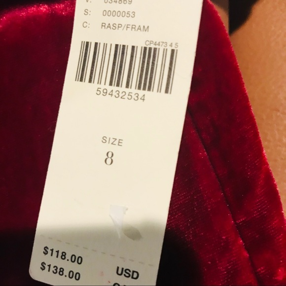 Anthropologie Montie Velvet Mini Skirt -Sz 8 (NWT) - Picture 5 of 7